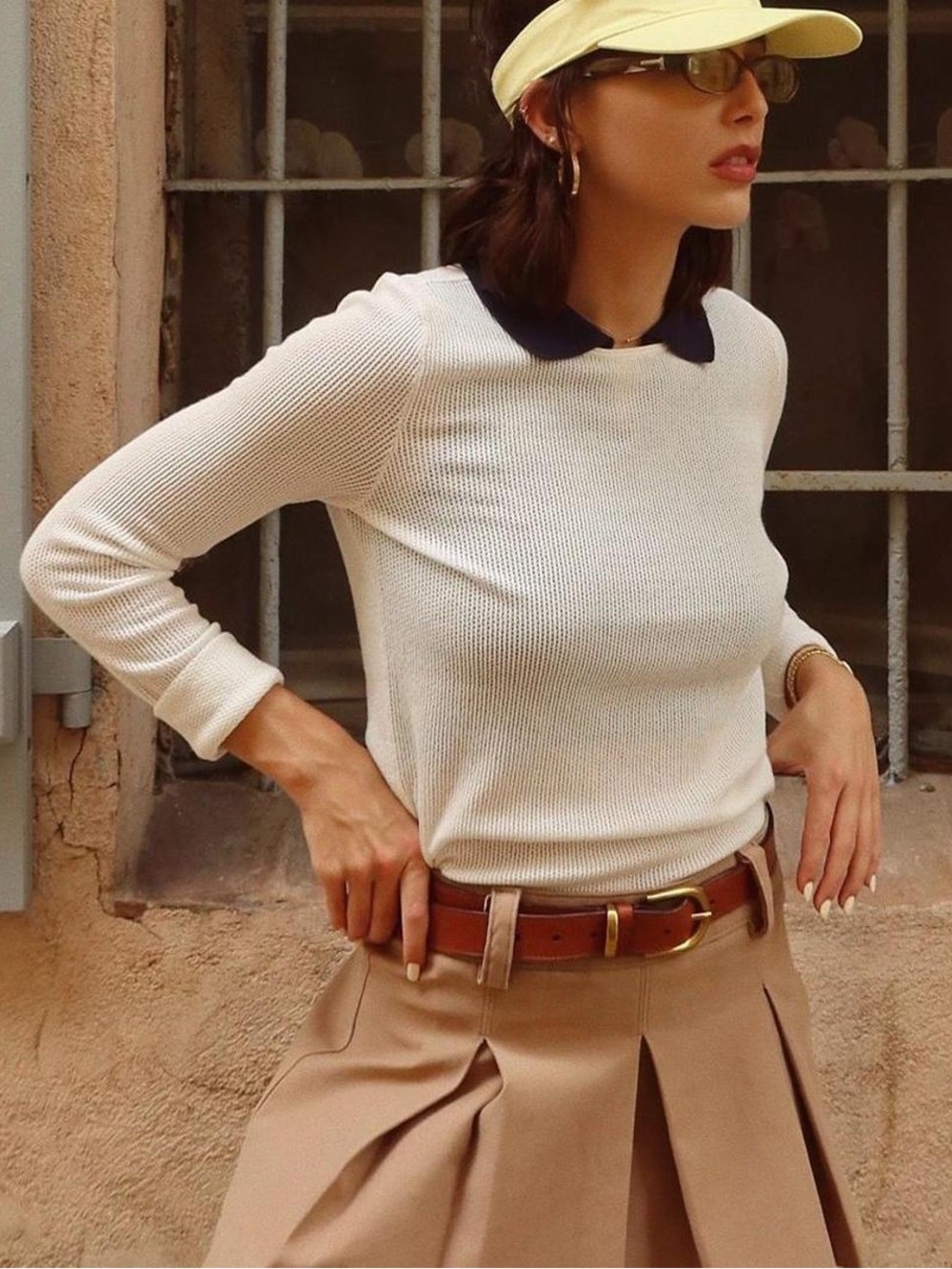 Aritzia Wilfred Free Rodeo Skirt in Gold Camel Size 4